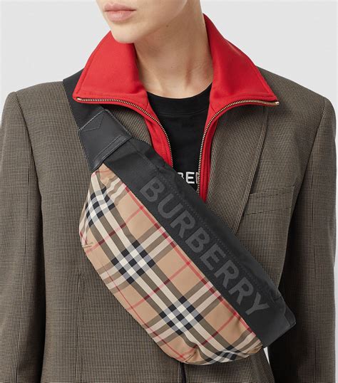 burberry belted check bag|Burberry vintage check shoulder bag.